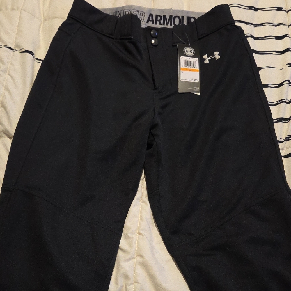Under Armour Midnight Black Athletic Pants